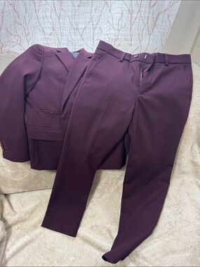 Isaac Mizrahi Plum Kids Blazer and Pants Set